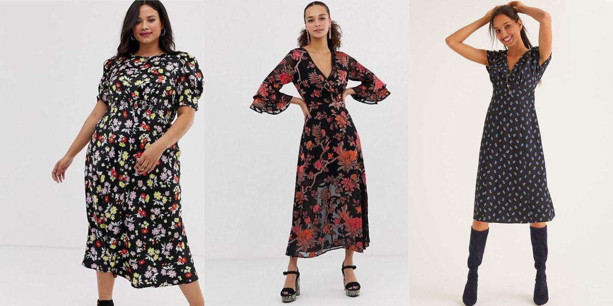 Autumn fashion trends: Dark floral dresses set to be big for 2019