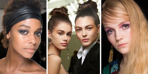 Autumn Winter 2018 Hair And Makeup Trends 79 Best Beauty Looks
