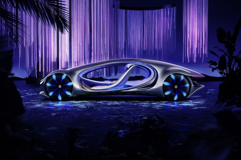 Mercedes Benz Vision Avtr Concept Inspired By 2009 Film Avatar