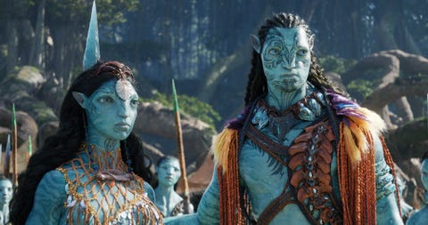 ronal, tonowari and the metkayina clan in the movie avatar 2