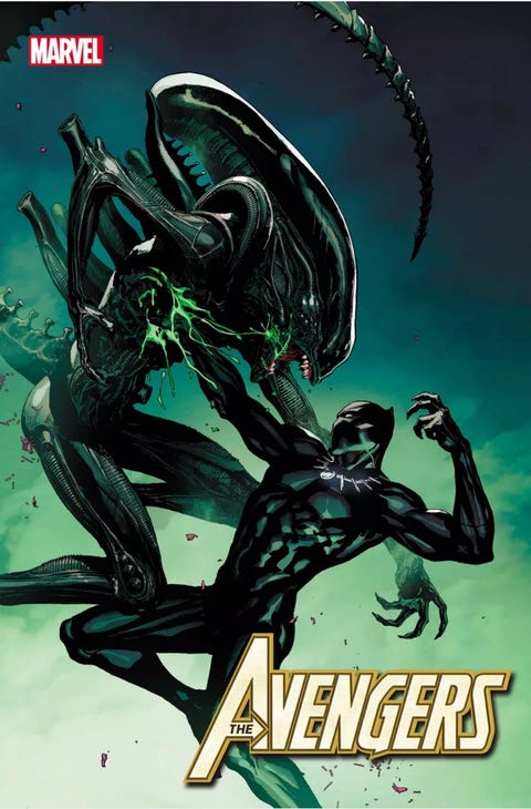 See Marvel and Alien cross over in new comic variant covers