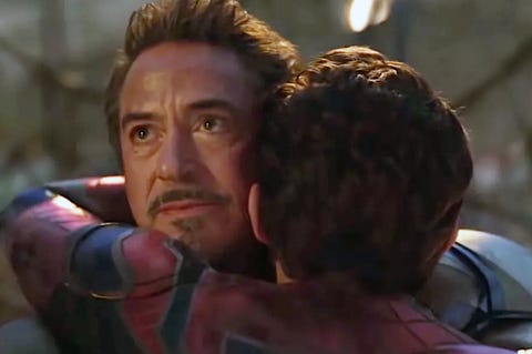 Endgames Iron Man And Spider Man Reunion Had To Be Changed