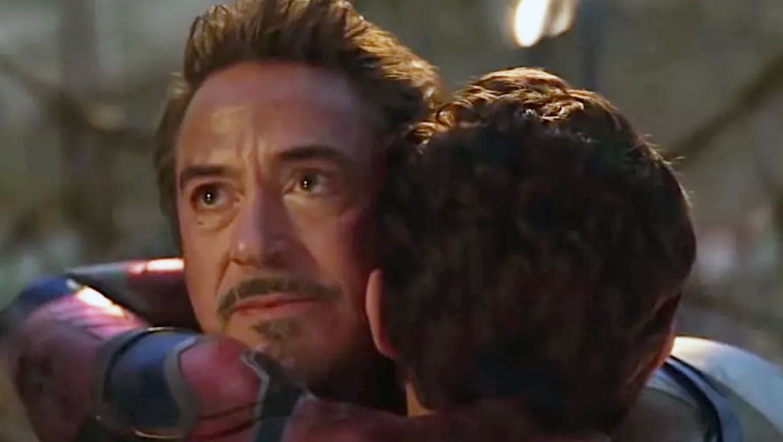 Endgame's Iron Man and Spider-Man reunion had to be changed