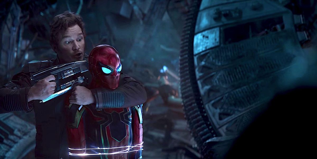 Tom Holland and Chris Pratt on who'd win Star-Lord v Spider-Man