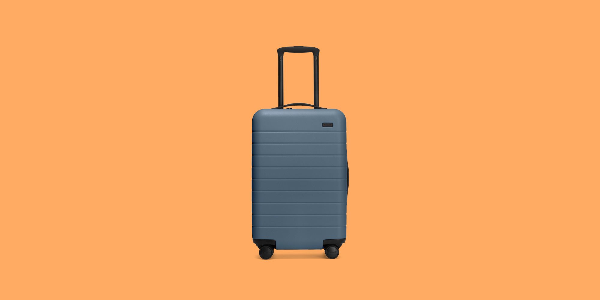 carry on luggage orange