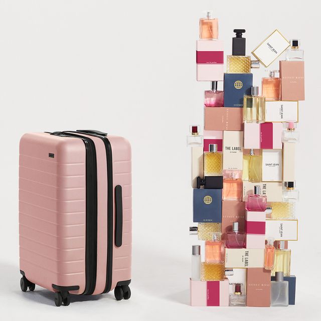 away travel polycarbonate flex luggage petal