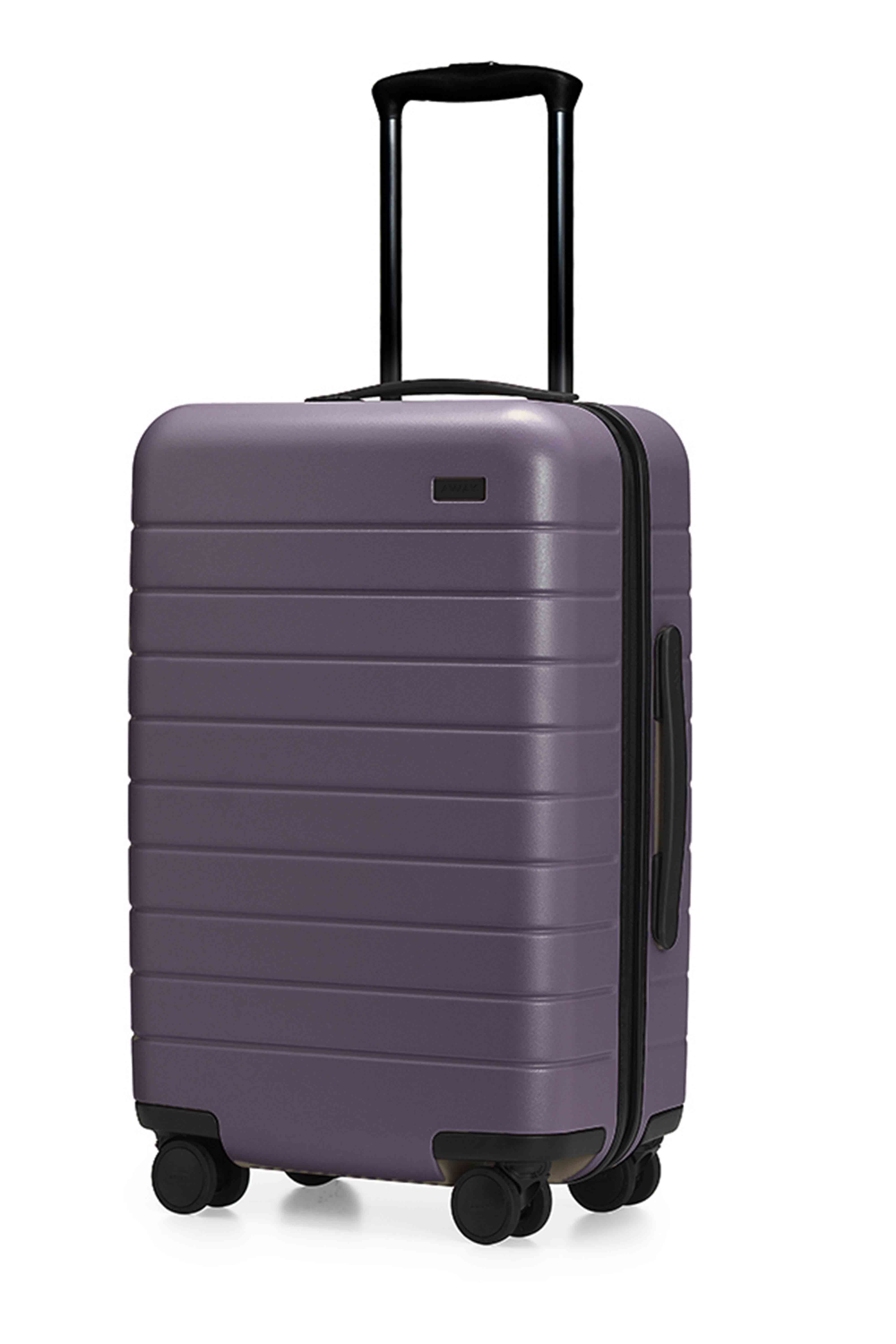 away suitcase purple