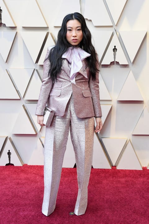 awkwafina, oscars 2019 red carpet