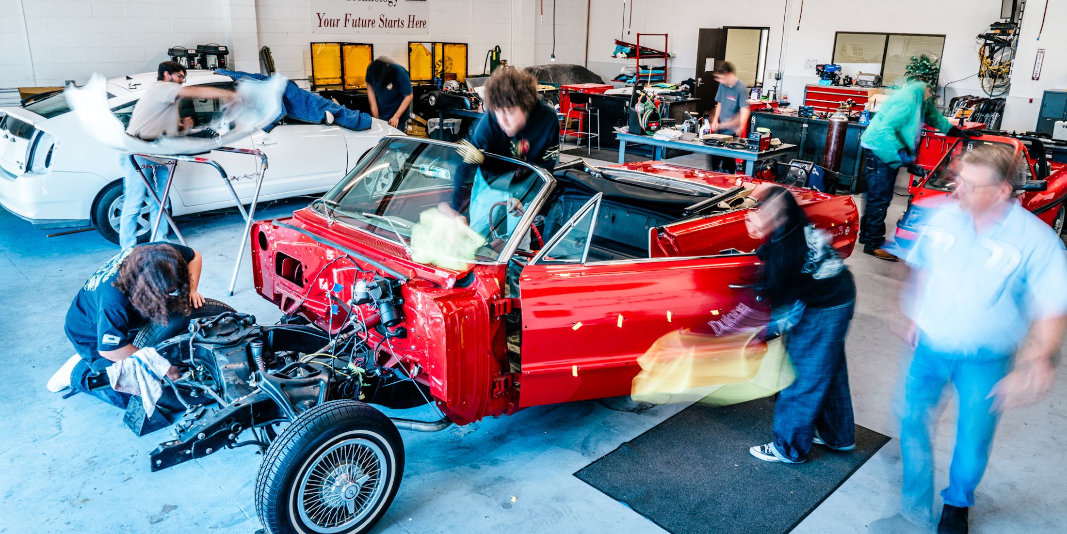 The Young Mechanics Building the Lowrider of the Future