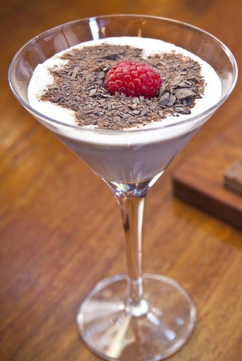 Food, Cuisine, Cranachan, Drink, Dish, Dessert, Mousse, Ingredient, Raspberry, Stemware, 