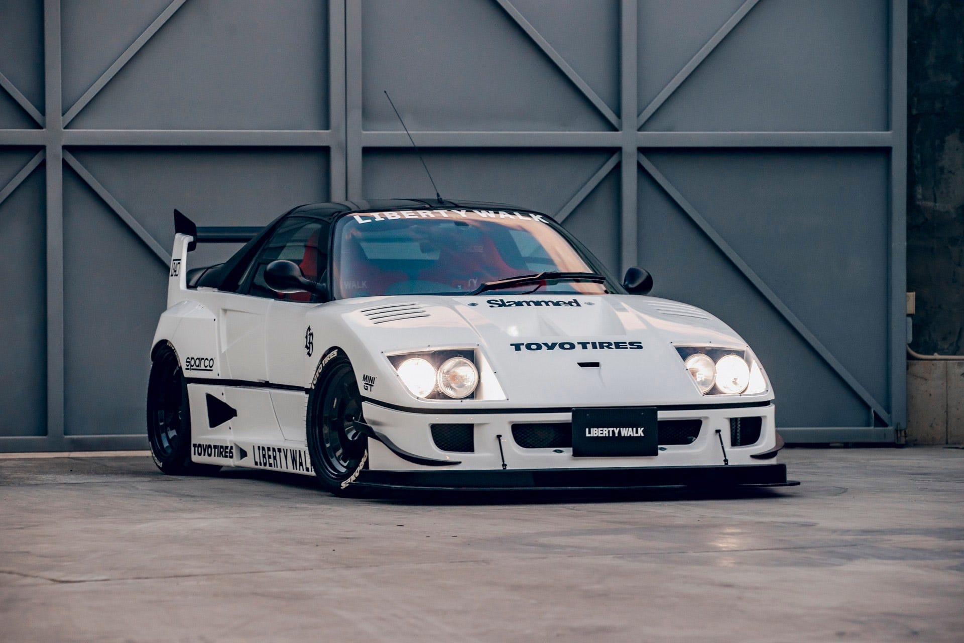 Liberty Walk Can Transform Your Autozam Into a Mini Ferrari F40