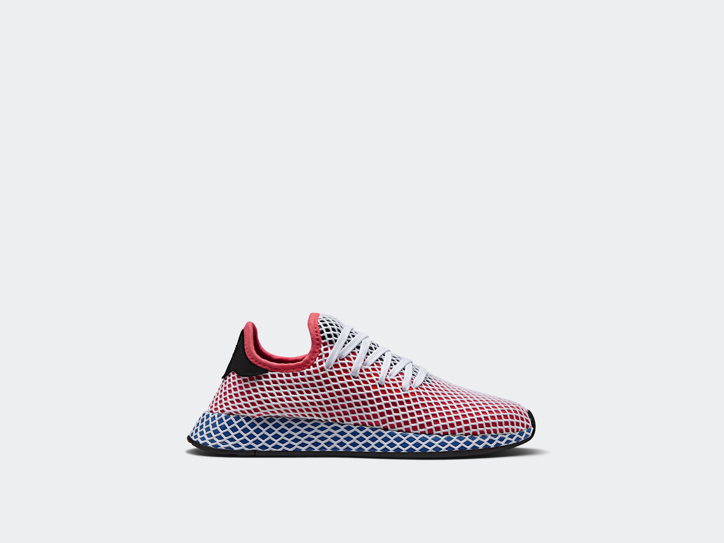 deerupt adidas verdi e bianche