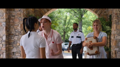 DO REVENGE do revenge l r camila mendes as drea and sophie turner as erica in do revenge cr courtesy of netflix © 2022