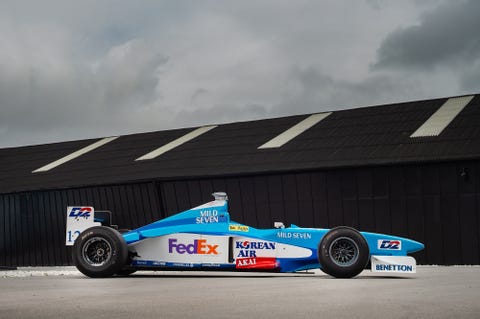 Race Ready V 10 Benetton Formula 1 Car For Sale