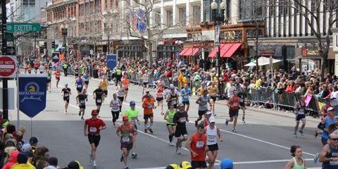 2013 Boston Marathon Boylston Street