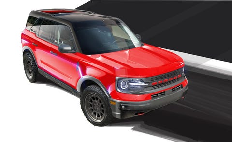 broncos at sema 2021