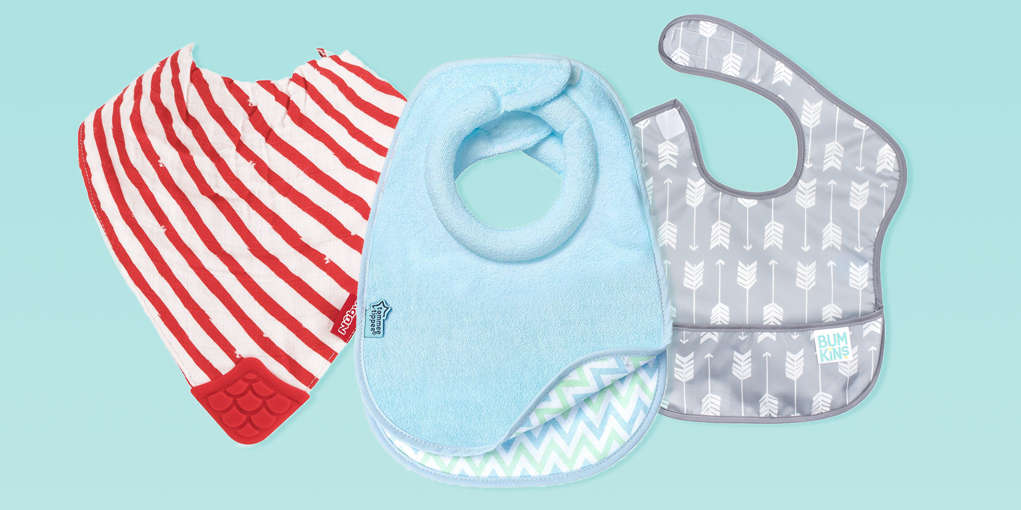 absorbent dribble bibs