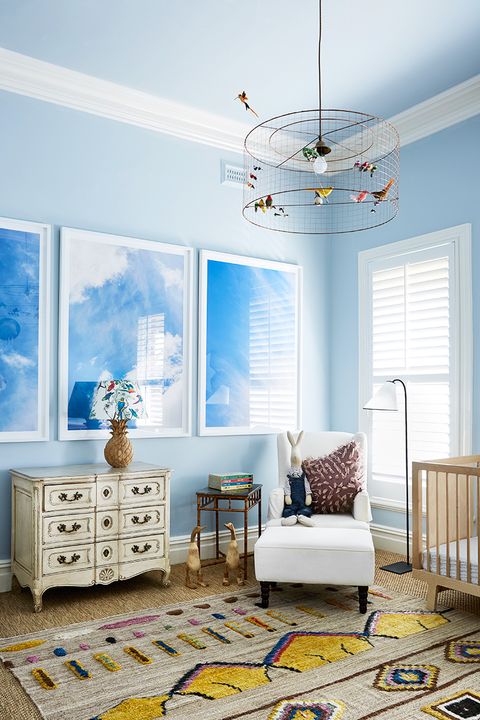 20 Cute Nursery Decorating Ideas Baby Room Designs For Chic Pas - Baby Girl Room Ceiling Light