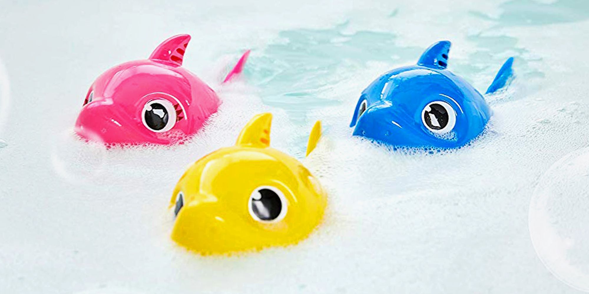 shark bath toys
