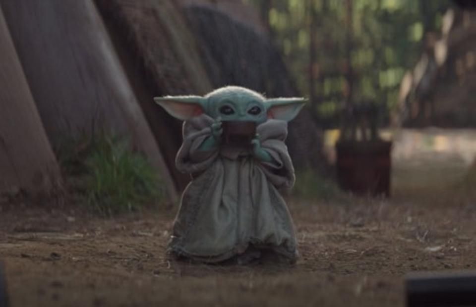 The Baby Yoda Sipping Soup Meme Perfectly Describes Your Mum At Christmas