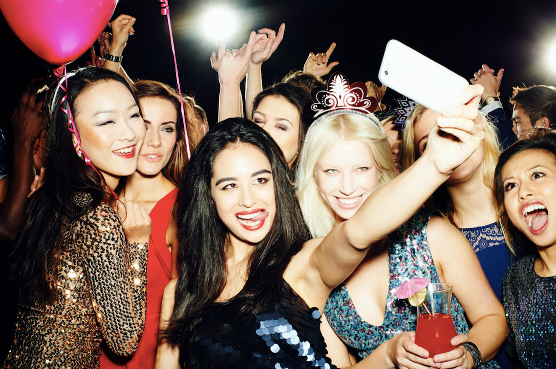 Event, Party, Fun, Photography, Bachelorette party, Cheering, Crowd, Selfie, 