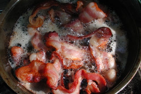 bacon grillé au camp bacon grillé au camp