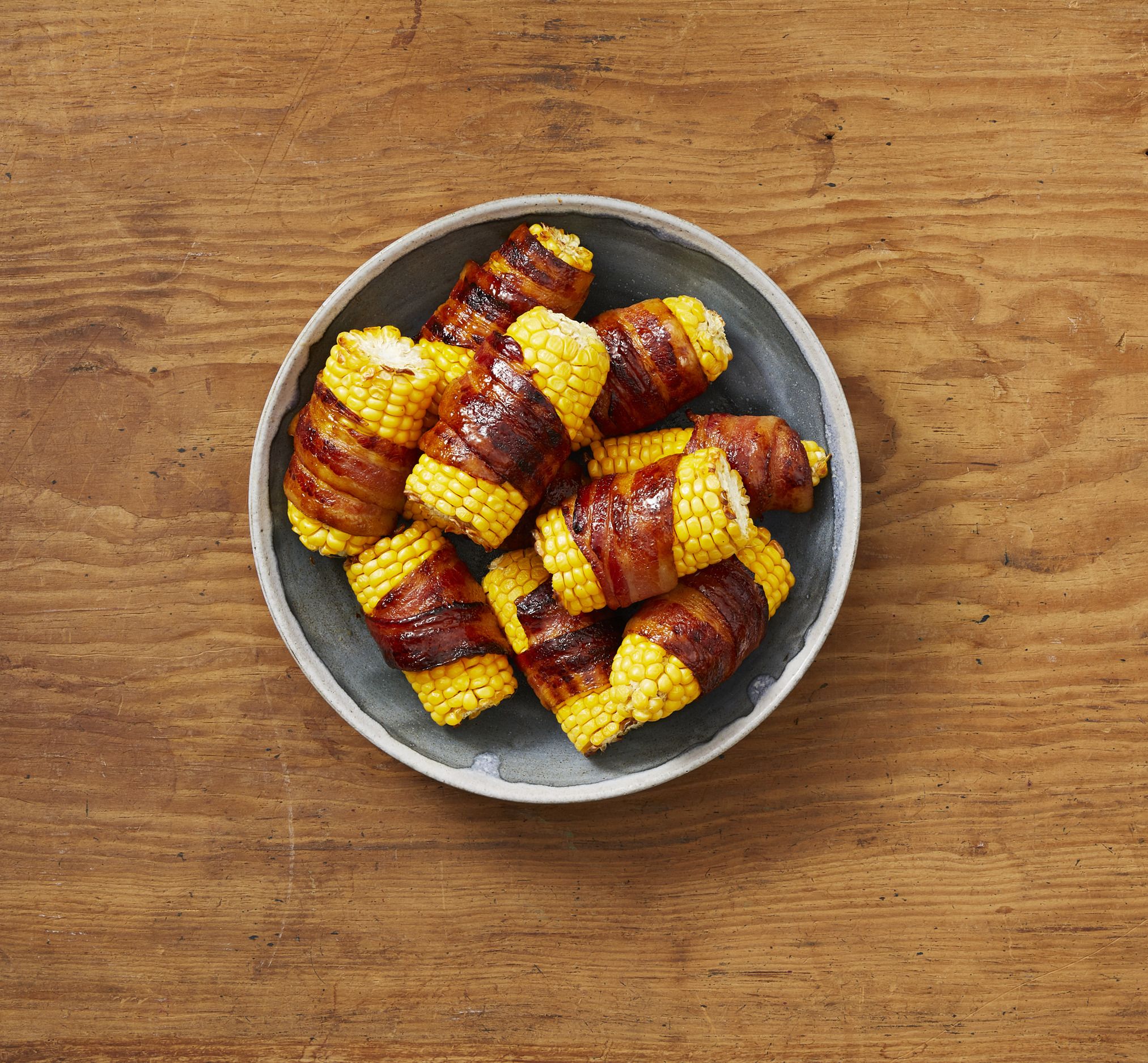 Best Cowboy Food Meals And Recipes   Bacon Wrapped Corn On The Cob 1592494570 