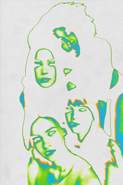women posing
