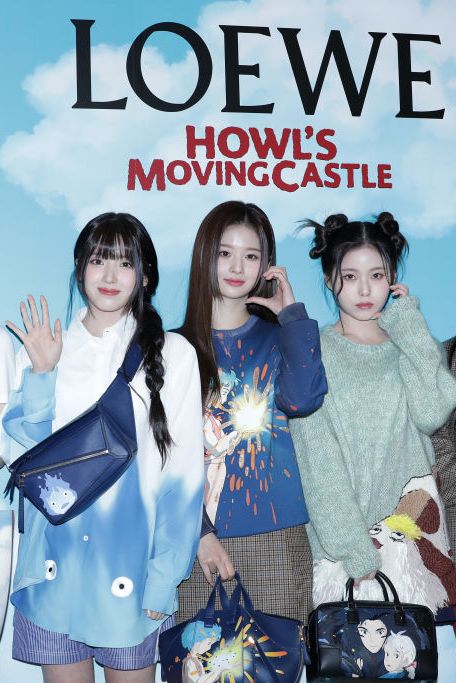 loewe x howl's moving castle photocall