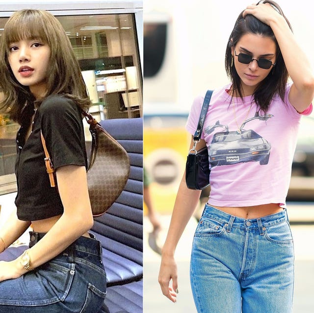 歐美超模與blackpink 都愛揹 復古 腋下包 現在正流行
