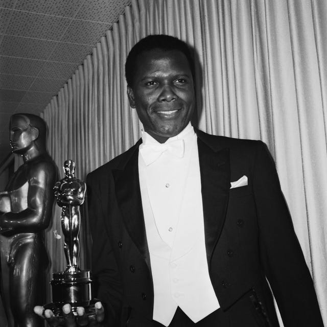 Sidney Poitier At The Oscars sidney poitier at the oscars