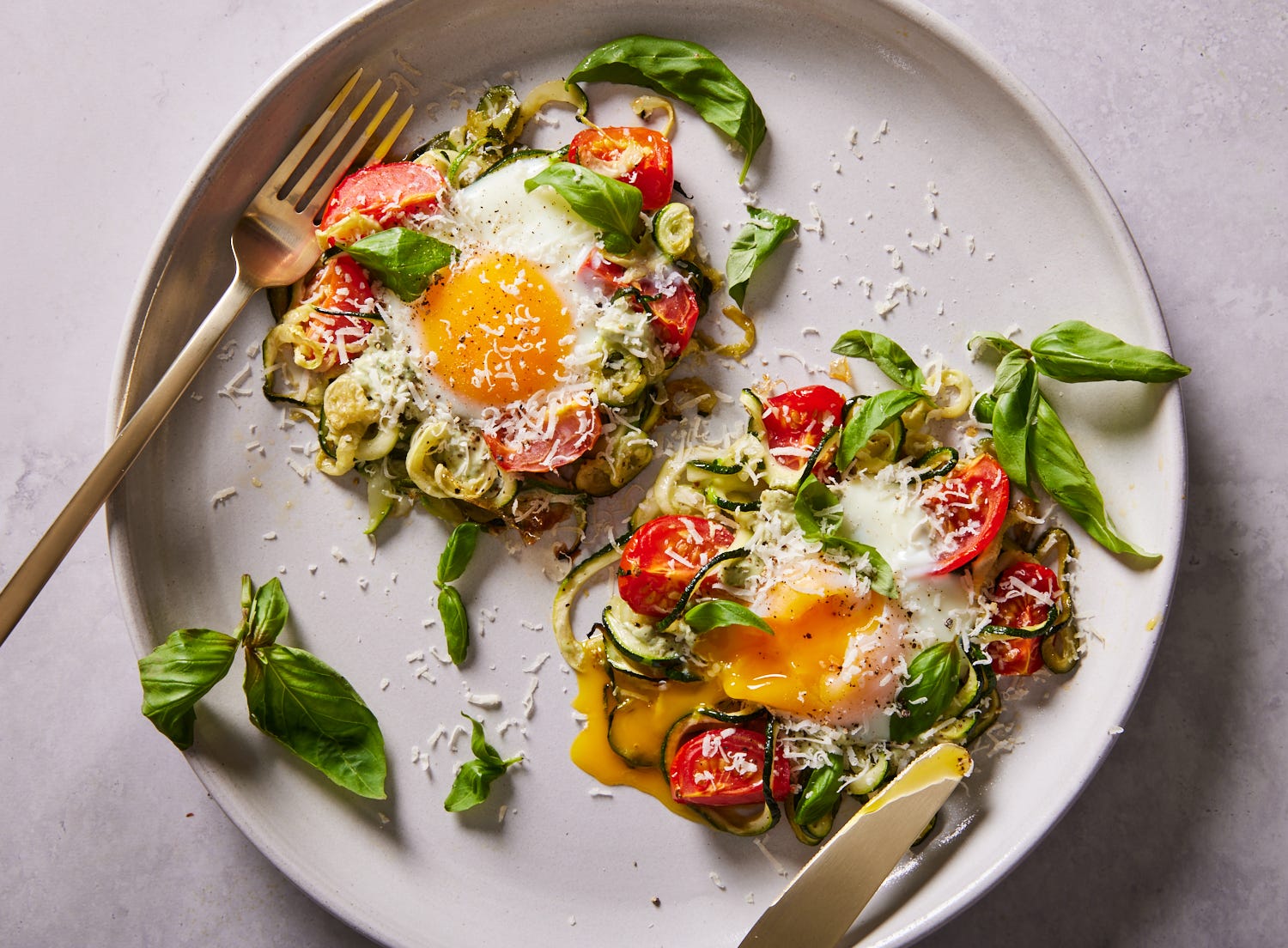 Baked Egg & Zoodle Bundles Are The Low-Carb Answer To Any Breakfast Craving