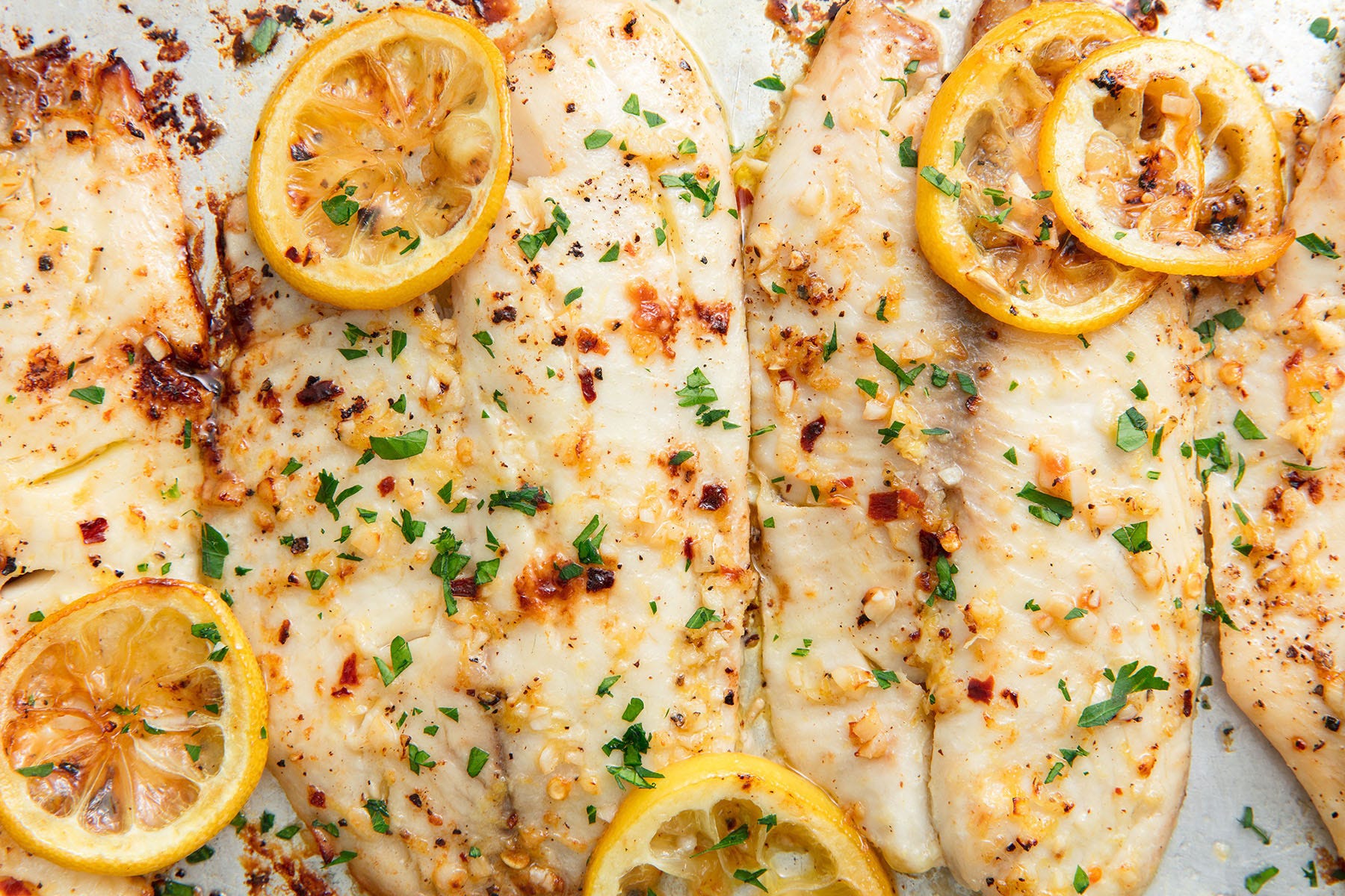 Garlicky Lemon Baked Tilapia Is Crazy Addicting