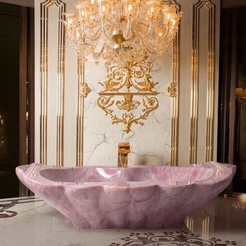 Baldi Rose Quartz Crystal Bathtubs Cost, Bathtub Cut Out Cost