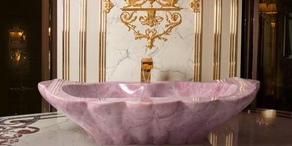 Baldi Rose Quartz Crystal Bathtubs Cost, Best Stone Bathtub