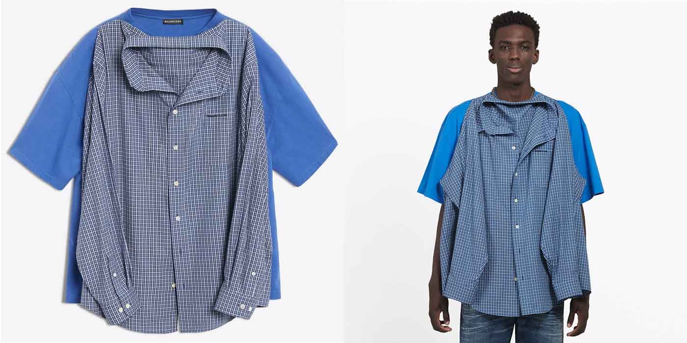 Balenciaga's $1,290 'T-Shirt Shirt' Has 