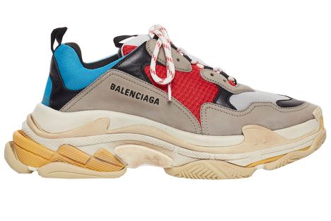 Balenciaga Track Glow Nylon Mesh And Rubber Sneakers