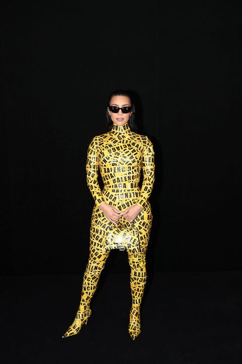Kim Kardashian in Balenciaga kim kardashian in balenciaga