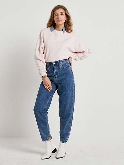 jeans mom fit levis