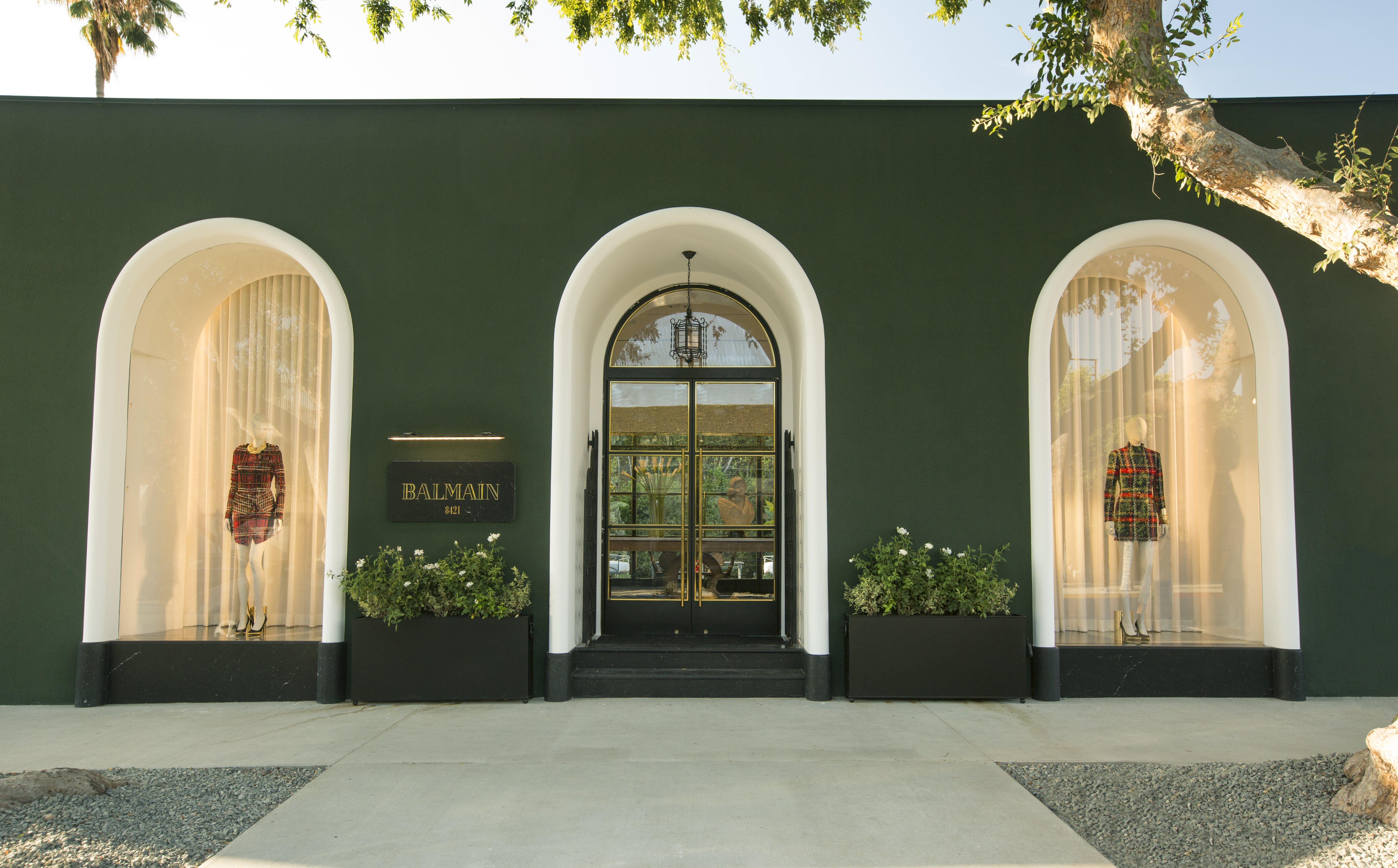 indre Sprog Perennial A Virtual Tour of Balmain's New West Hollywood Flagship