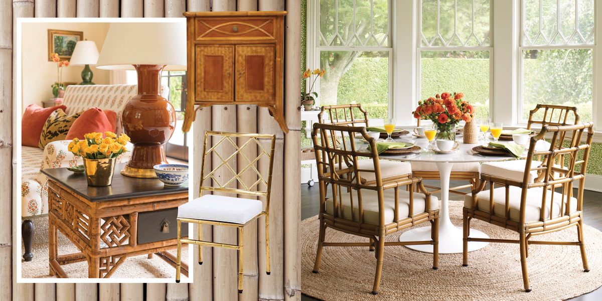 Vintage Bamboo, Faux Bamboo Dining Chairs Design