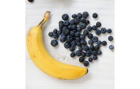banana blueberries