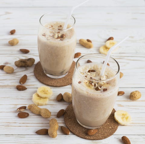 Banana oat smoothie