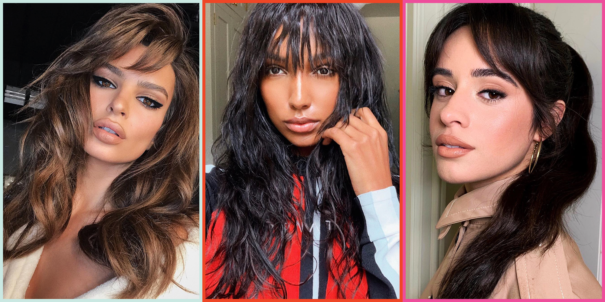 20 types of bangs for every hair texture and length in 2020