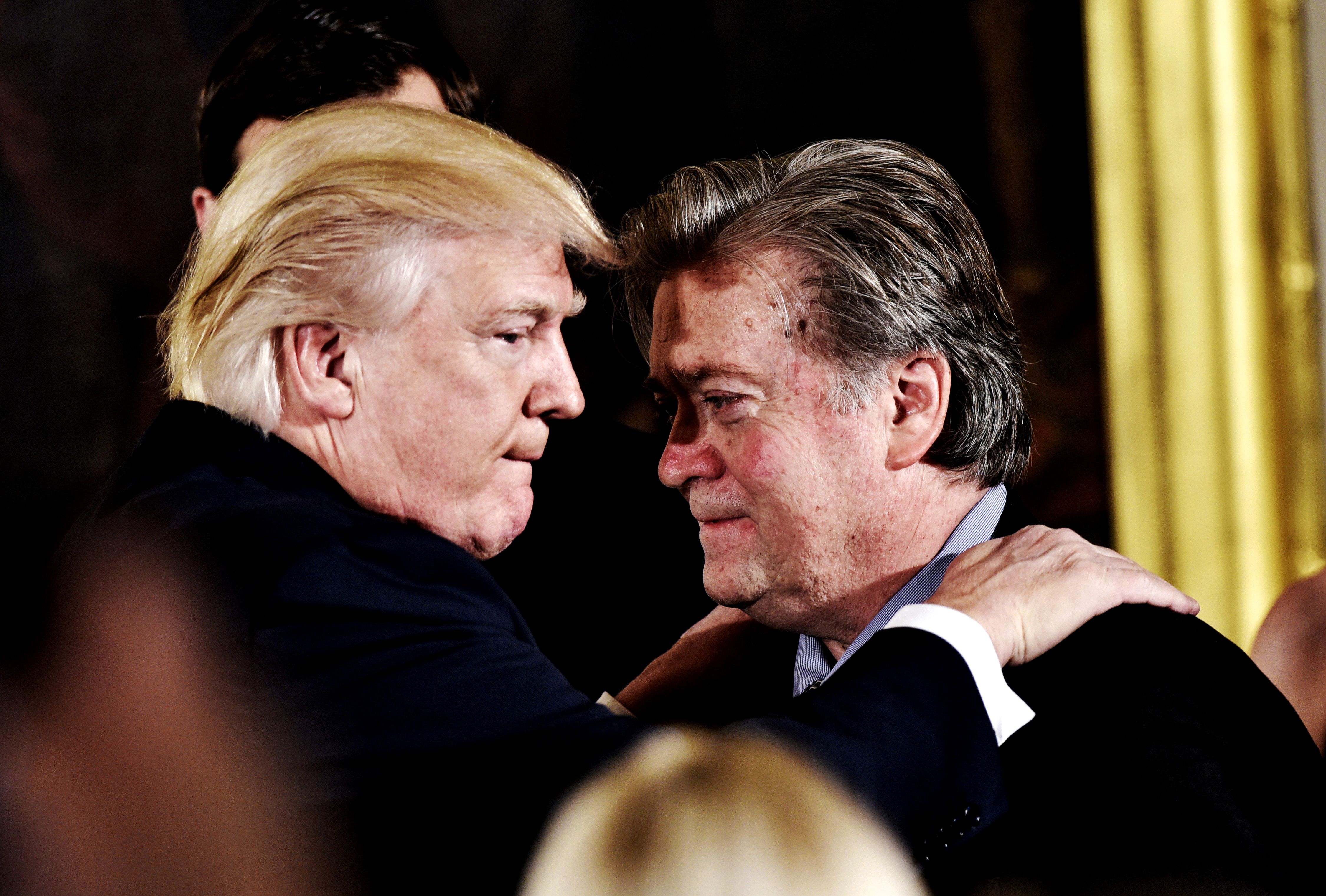 Donald Trump, Steve Bannon, And The Mercers