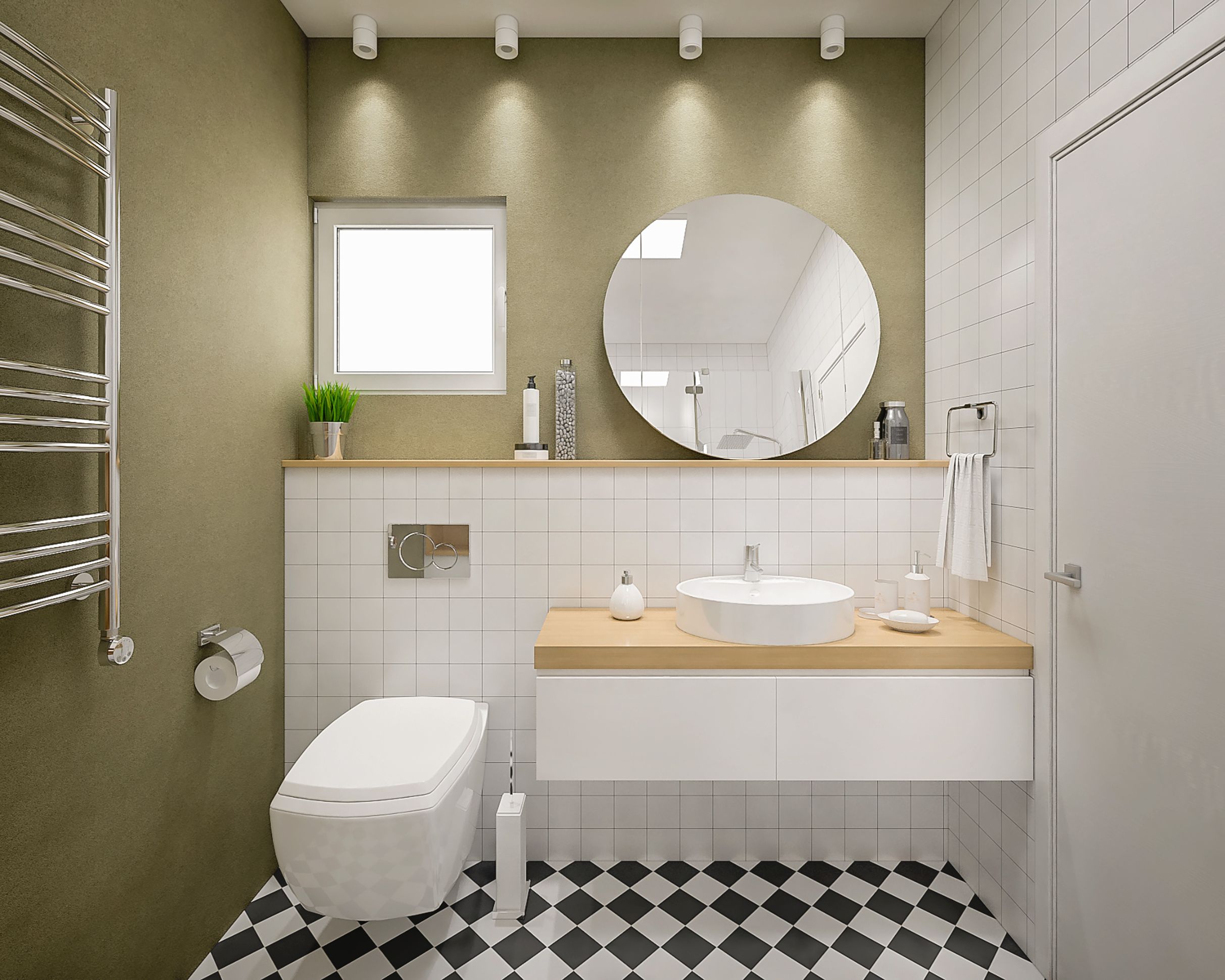 Ideas para decorar el baño como el de un hotel - Baños