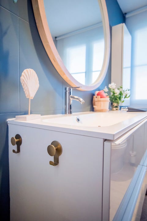 3 baños reformados sin obra: baños modernos