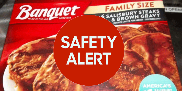 Banquet Salisbury Steaks Recalled After Bone Fragments ...