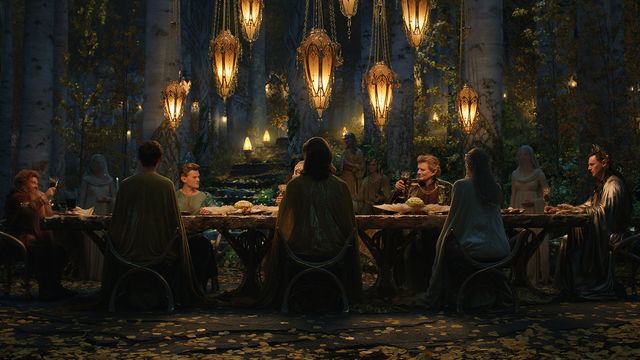 banquete elfos