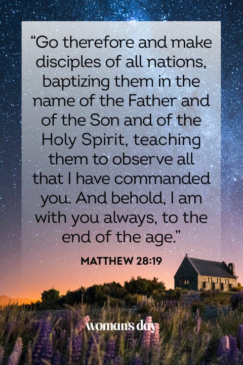 15 Baptism Bible Verses — Best Bible Passages for Baptisms